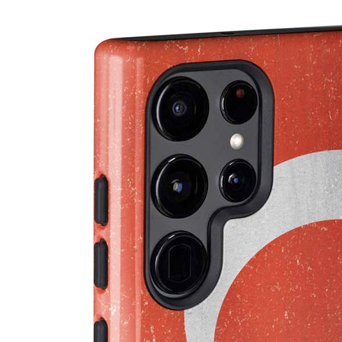 Turkish Flag Distressed Galaxy S22 Ultra Pro Case